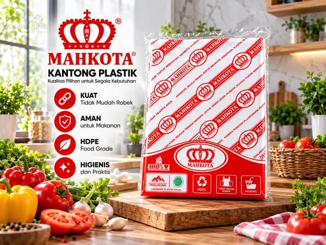 Foto Kantong Plastik Assoy Mahkota